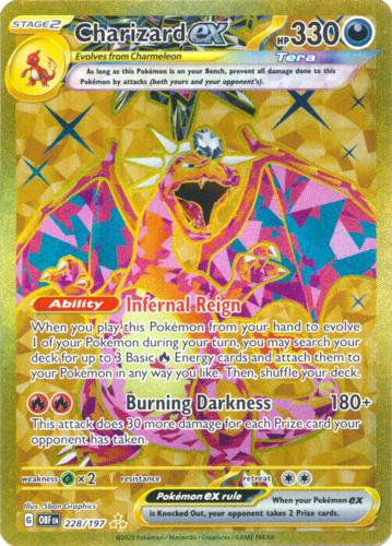 Charizard Ex 228 Prices Pokemon Obsidian Flames Pokemon Cards