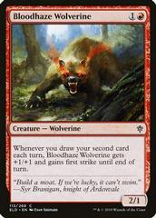 Bloodhaze Wolverine [Foil] Magic Throne of Eldraine Prices