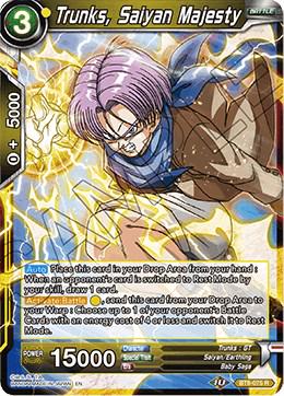 Trunks, Saiyan Majesty BT8-075 Dragon Ball Super Malicious Machinations