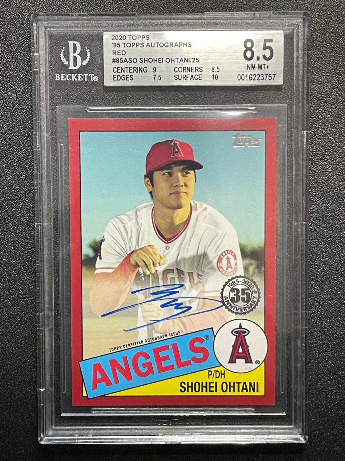 Shohei Ohtani [Red] #85A-SO Prices | 2020 Topps 1985 35th Anniversary ...