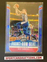 Ben Simmons [Blue Cracked Ice] #29 Basketball Cards 2018 Panini Contenders Optic Front Row Seat Prices