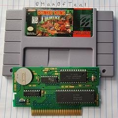 Cartridge And Motherboard  | Donkey Kong Country Super Nintendo