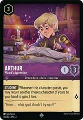 Arthur - Wizard's Apprentice Lorcana Rise of the Floodborn Prices