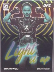 Zhang Weili [Gold] #20 Ufc Cards 2023 Panini Donruss Optic UFC Light It Up Prices