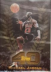 Michael Jordan #T40-5 Basketball Cards 1997 Topps Topps 40 Prices
