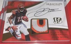 John Ross III [Patch Autograph] #126 Football Cards 2017 Panini Immaculate Collection Prices
