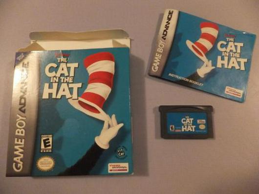 The Cat in the Hat | Item, Box, and Manual | GameBoy Advance