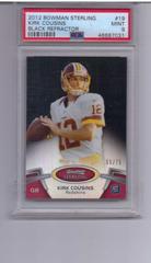Kirk Cousins [Black Refractor] Football Cards 2012 Bowman Sterling Prices