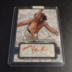 Benson Henderson [Red Ink] Ufc Cards 2013 Topps UFC Bloodlines Autographs Prices