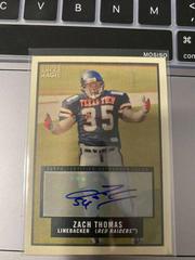 Zach Thomas [Autograph] #101 Football Cards 2009 Topps Magic Prices