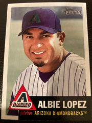Albie Lopez #328 Baseball Cards 2002 Topps Heritage Prices