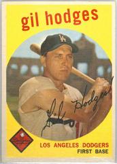 Gil Hodges #270 Baseball Cards 1959 Topps Prices