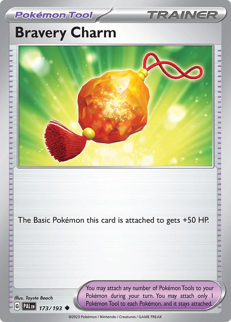 Bravery Charm #173 Pokemon Paldea Evolved