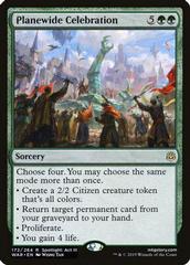 Planewide Celebration [Foil] Magic War of the Spark Prices
