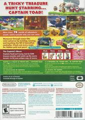 Back Cover | Captain Toad: Treasure Tracker Wii U