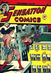Sensation Comics #24 (1943) Comic Books Sensation Comics Prices