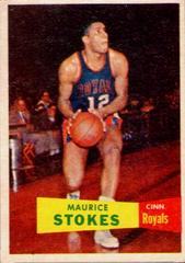 Maurice Stokes #42 Basketball Cards 1957 Topps Prices