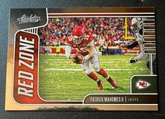 Patrick Mahomes II #7 Football Cards 2019 Panini Absolute Red Zone Prices