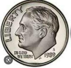 1989 S [PROOF] Coins Roosevelt Dime Prices