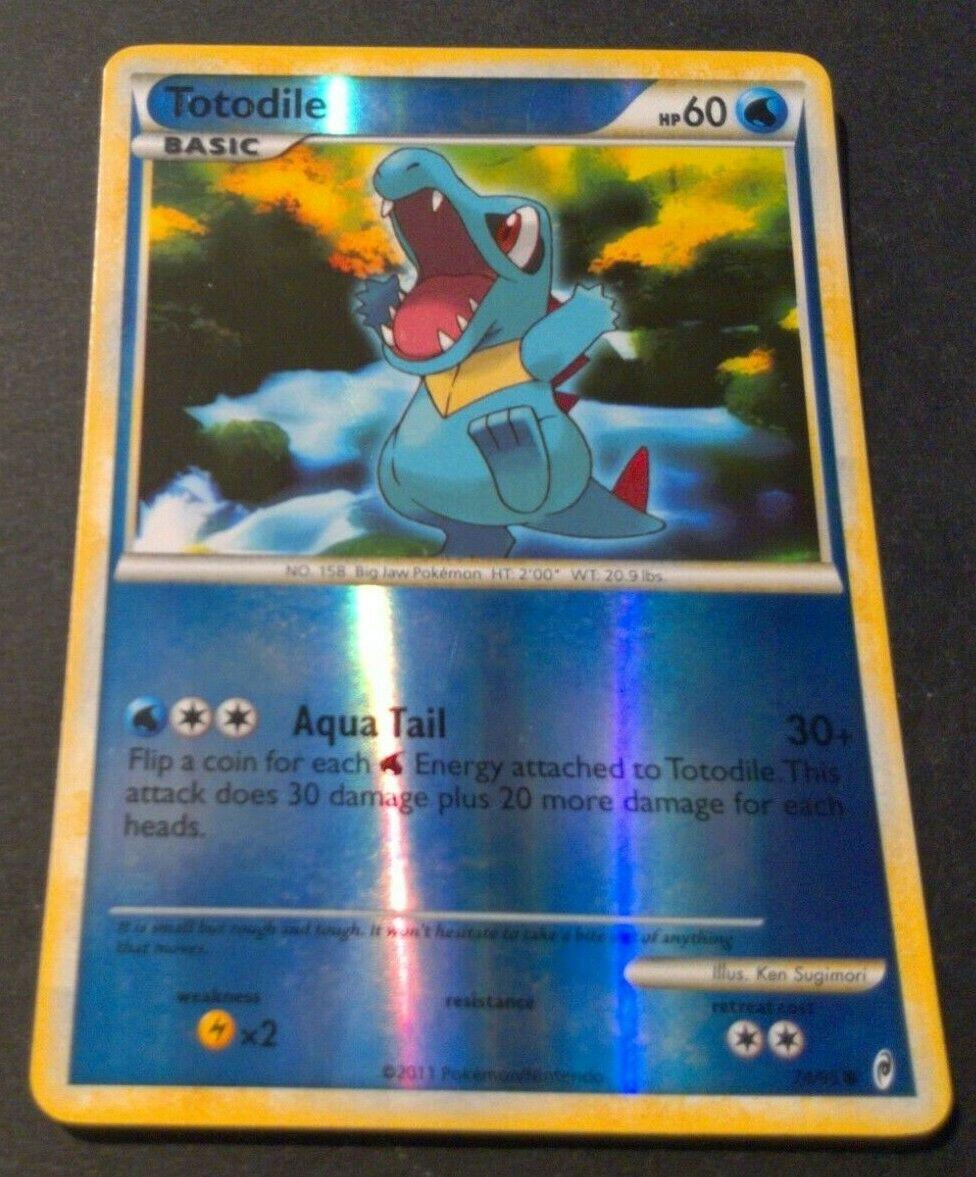 Totodile [Reverse Holo] #74 Pokemon Call of Legends