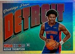 Ausar Thompson [Holo] #13 Basketball Cards 2023 Panini Hoops Rookie Greetings Prices