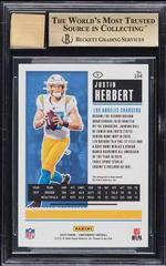 Rookie Ticket Variations Preview Auto Red Herbert | Justin Herbert [Rookie Ticket Variations Preview Autographs Red /10] Football Cards 2020 Panini Contenders