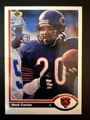Mark Carrier #434 Football Cards 1991 Upper Deck Prices
