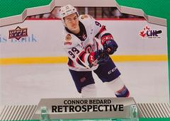 Connor Bedard #CB15 Hockey Cards 2022 Upper Deck CHL Connor Bedard Retrospective Prices
