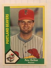 Pete Delkus #5 Baseball Cards 1990 CMC Portland Beavers Prices
