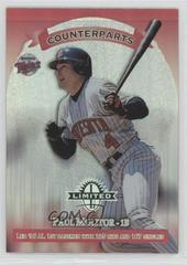 Paul Molitor, John Olerud [Counterparts] Baseball Cards 1997 Panini Donruss Limited Prices