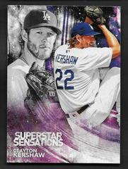 Clayton Kershaw Baseball Cards 2018 Topps Superstar Sensations Prices