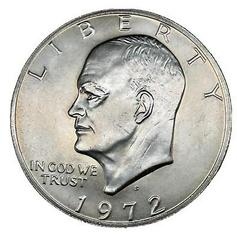 1972 S [DOUBLE DIE] Coins Eisenhower Dollar Prices