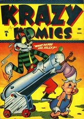Krazy Komics #6 (1943) Comic Books Krazy Komics Prices