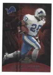 Barry Sanders [Red Refractor w/ Coating] #T1 Football Cards 1999 Topps Finest Team Prices