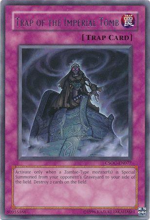 Trap of the Imperial Tomb CSOC-EN077 YuGiOh Crossroads of Chaos