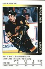 Trevor Linden #36 Hockey Cards 1991 Panini Stickers Prices