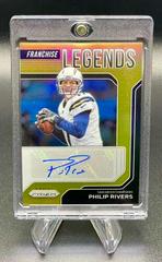 Philip Rivers [Gold Prizm] Football Cards 2021 Panini Prizm Franchise Legends Signatures Prices