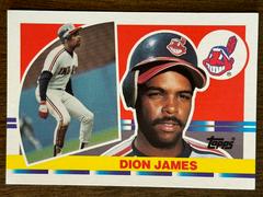 Dion James #132 Baseball Cards 1990 Topps Big Baseball Prices