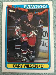 Cary Wilson #54 Hockey Cards 1990 Topps Prices