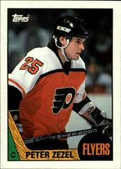 Peter Zezel #71 Hockey Cards 1987 Topps Prices
