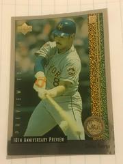 Carlos Baerga Baseball Cards 1998 Upper Deck 10th Anniversary Preview Prices