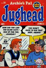 Archie's Pal Jughead #20 (1953) Comic Books Archie's Pal Jughead Prices