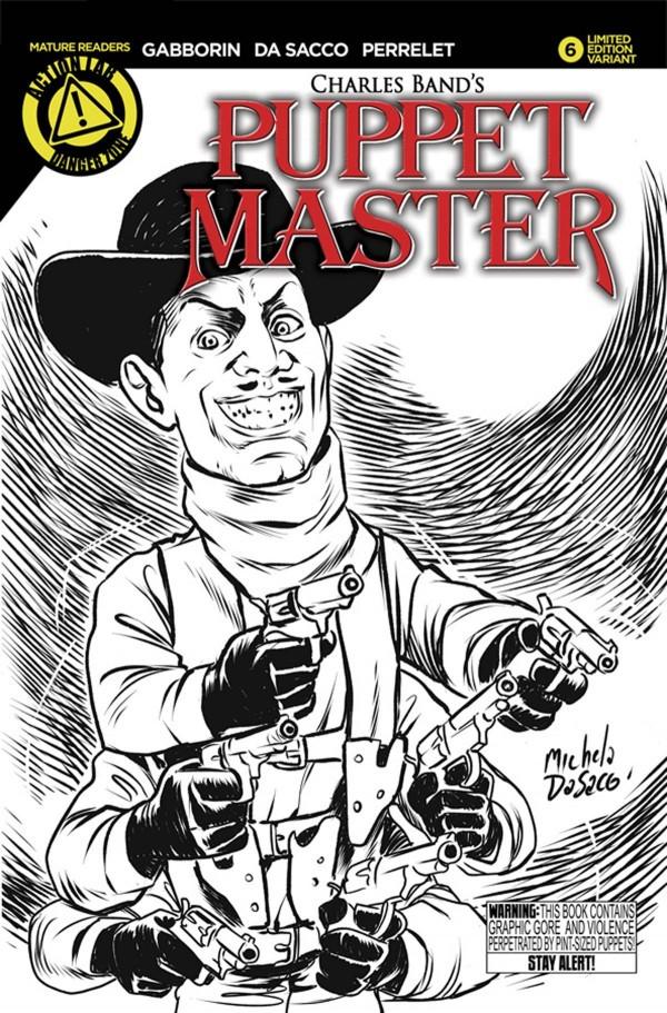 Puppet Master [Six Shooter Sketch] #6 (2015) Comic Books Puppet Master