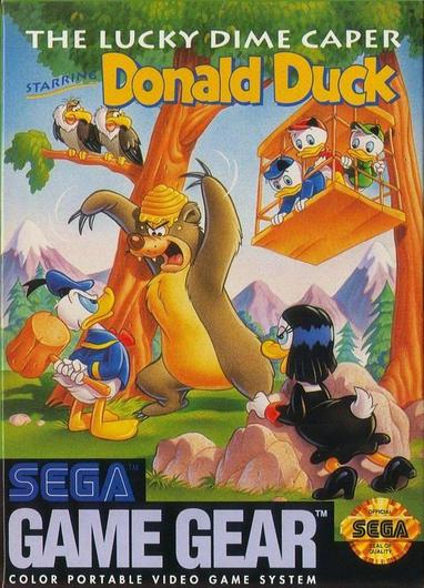 Lucky Dime Caper Starring Donald Duck Cover Art