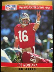 Joe Montana #2 Football Cards 1990 Pro Set Prices