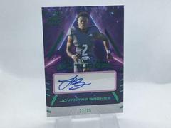 Jovantae Barnes [Emerald Spectrum] #UF-JB1 Football Cards 2022 Leaf Ultimate Draft Futures Autographs Prices