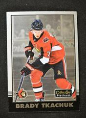 Brady Tkachuk Hockey Cards 2020 O Pee Chee Platinum Retro Prices