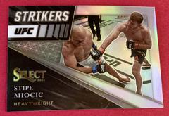Stipe Miocic [Silver Prizms] #3 Ufc Cards 2021 Panini Select UFC Strikers Prices