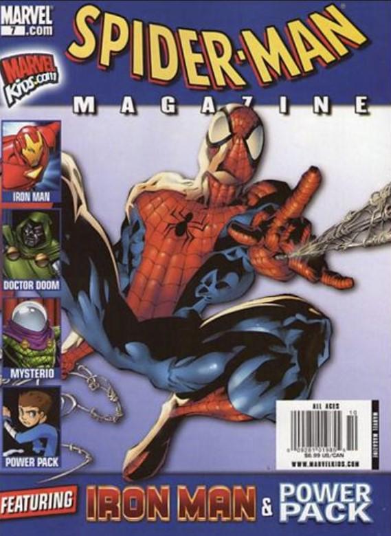 Spider-Man Magazine #7 (2009) Comic Books Spider-Man Magazine