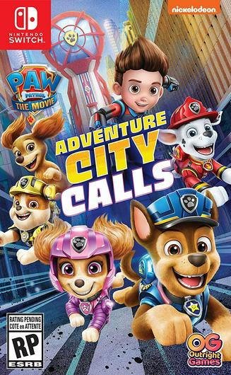 PAW Patrol The Movie: Adventure City Calls Cover Art